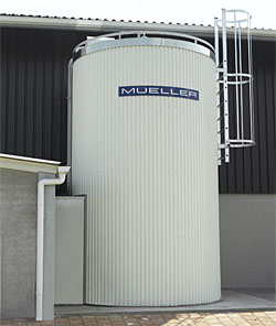 Muellet Bulk Milk Silo